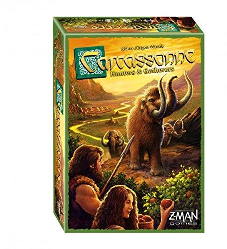 The Box art for Carcassonne Hunters and Gatherers Board Game