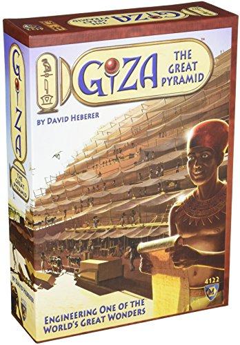 The Box art for Mayfair Games Giza: The Great Pyramid