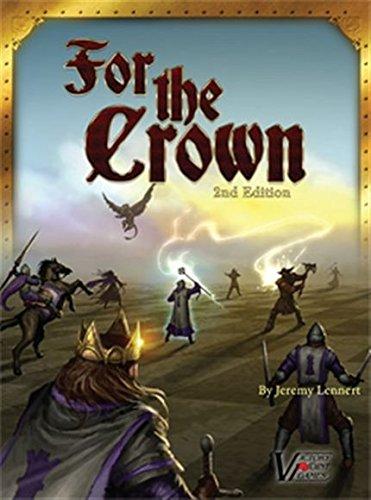 The Box art for For the Crown - Fantasy Deckbuilding boxed board game