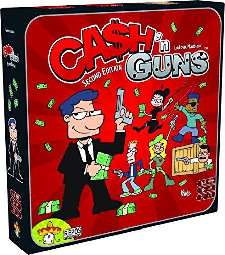 The Box art for Ca$h 'N Guns 2nd Edition