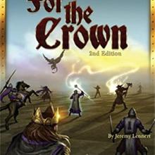 The Box art for For the Crown - Fantasy Deckbuilding boxed board game