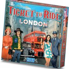 The Box art for Ticket to Ride: London