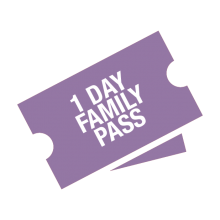 1 Day Family Pass ticket graphic