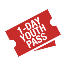 1-Day Youth Pass ticket graphic