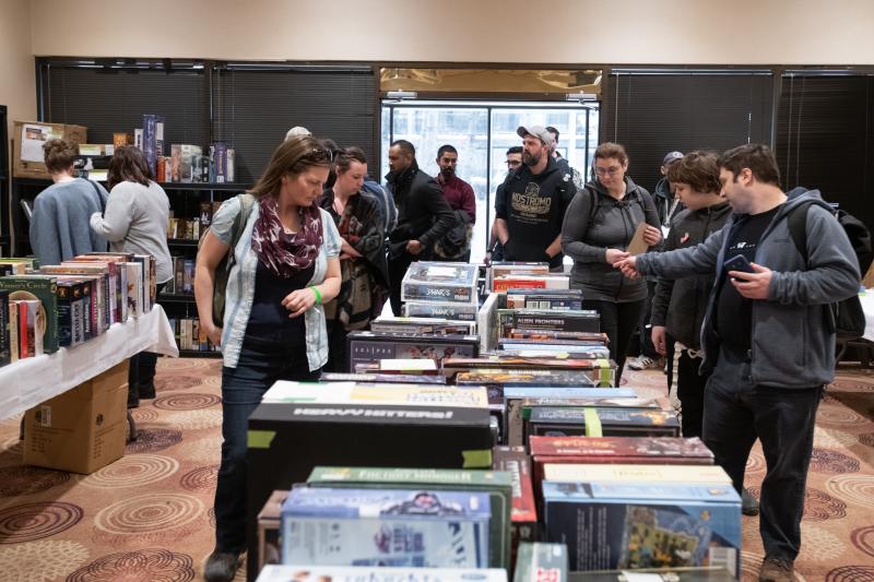 Lots of deals to be found at our Bring and Buy Auction.