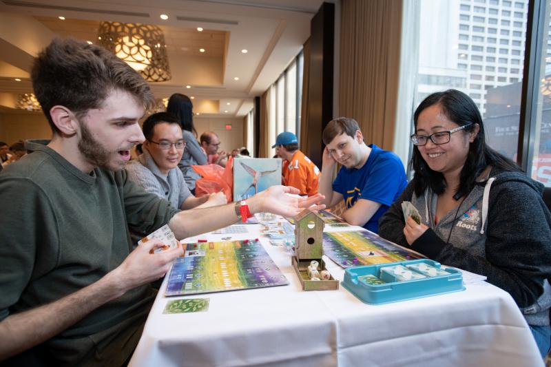 Lots of Wingspan hitting the tables this year.